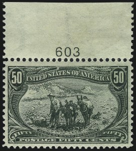 Sale 1040, Lot 1597, 1898 Trans-Mississippi Issue (Scott 285-293)