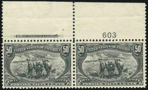 Sale 1040, Lot 1598, 1898 Trans-Mississippi Issue (Scott 285-293)