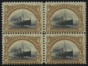 Sale 1040, Lot 1619, 1901 Pan-American Issue incl. Multiples (Scott 294-299)