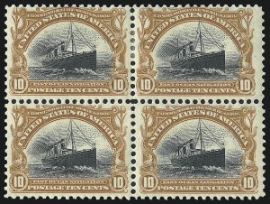 Sale 1040, Lot 1620, 1901 Pan-American Issue incl. Multiples (Scott 294-299)