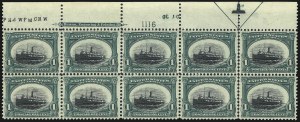 Sale 1040, Lot 1622, 1901 Pan-American Issue incl. Multiples (Scott 294-299)