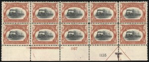 Sale 1040, Lot 1627, 1901 Pan-American Issue incl. Multiples (Scott 294-299)