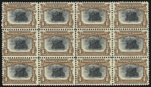 Sale 1040, Lot 1630, 1901 Pan-American Issue incl. Multiples (Scott 294-299)