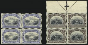 Sale 1040, Lot 1638, 1901 Pan-American Issue incl. Multiples (Scott 294-299)