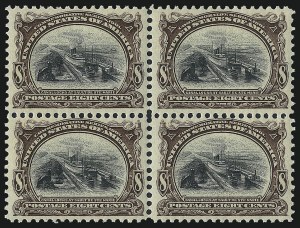 Sale 1040, Lot 1640, 1901 Pan-American Issue incl. Multiples (Scott 294-299)