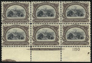Sale 1040, Lot 1643, 1901 Pan-American Issue incl. Multiples (Scott 294-299)