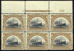 Sale 1040, Lot 1647, 1901 Pan-American Issue incl. Multiples (Scott 294-299)