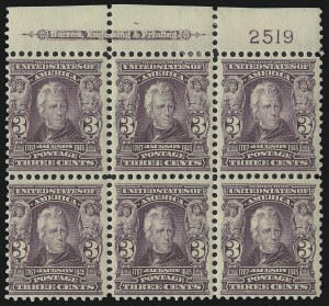 Sale 1040, Lot 1652, 1902-08 Issues (Scott 300-320)