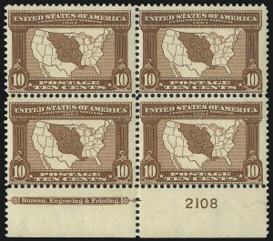Sale 1040, Lot 1683, Louisiana Purchase and Jamestown Issues (Scott 323-330)