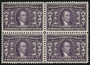 Sale 1040, Lot 1686, Louisiana Purchase and Jamestown Issues (Scott 323-330)