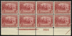 Sale 1040, Lot 1698, Louisiana Purchase and Jamestown Issues (Scott 323-330)