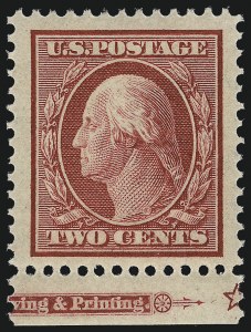 Sale 1040, Lot 1704, 1908-10 Issues (Scott 331-356)