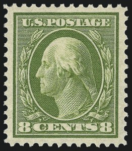 Sale Number 1040, Lot Number 1705, 1908-10 Issues (Scott 331-356)