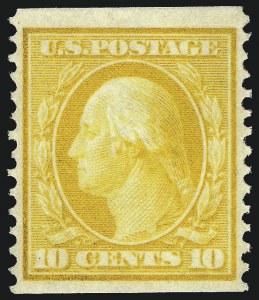 Sale 1040, Lot 1724, 1908-10 Issues (Scott 331-356)