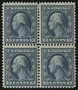 Sale 1040, Lot 1741, 1909 Bluish Paper Issue (Scott 357-366)