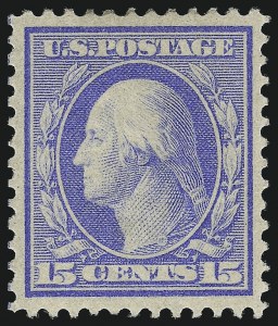 Sale 1040, Lot 1743, 1909 Bluish Paper Issue (Scott 357-366)
