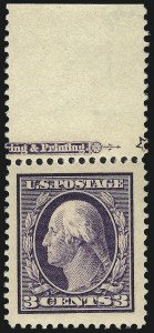 Sale Number 1040, Lot Number 1751, 1909-12 Issues (Scott 369-395)