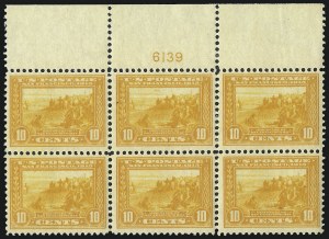 Sale 1040, Lot 1775, Panama-Pacific Issue (Scott 397-404)