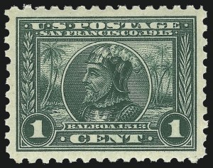 Sale 1040, Lot 1777, Panama-Pacific Issue (Scott 397-404)
