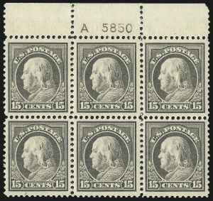 Sale 1040, Lot 1790, 1912-15 Issues (Scott 405-440)