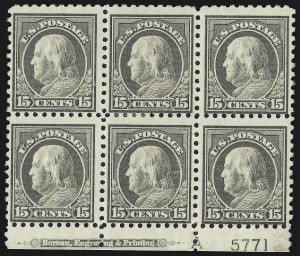 Sale 1040, Lot 1802, 1912-15 Issues (Scott 405-440)