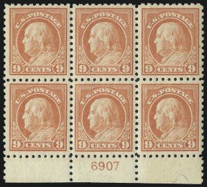 Sale 1040, Lot 1804, 1912-15 Issues (Scott 405-440)
