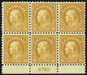 Sale 1040, Lot 1807, 1912-15 Issues (Scott 405-440)