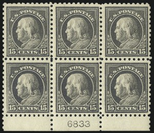 Sale 1040, Lot 1810, 1912-15 Issues (Scott 405-440)