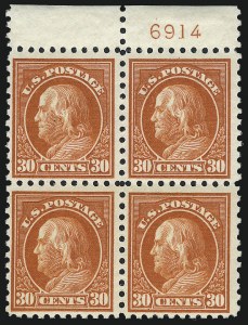 Sale 1040, Lot 1811, 1912-15 Issues (Scott 405-440)