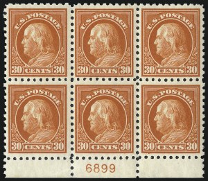 Sale 1040, Lot 1813, 1912-15 Issues (Scott 405-440)