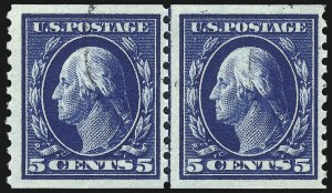 Sale 1040, Lot 1822, 1914-15 Issues (Scott 445-461)