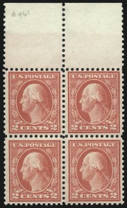 Sale 1040, Lot 1840, 1914-15 Issues (Scott 445-461)