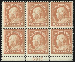 Sale 1040, Lot 1843, 1916-17 Issues (Scott 462-491)