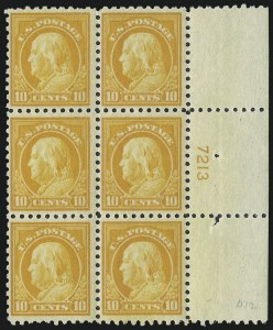 Sale 1040, Lot 1854, 1916-17 Issues (Scott 462-491)