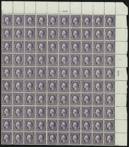 Sale 1040, Lot 1892, 1917-18 Issues (Scott 498-524)
