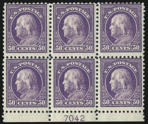 Sale 1040, Lot 1908, 1917-18 Issues (Scott 498-524)