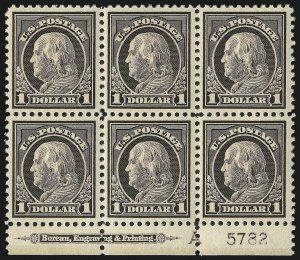 Sale 1040, Lot 1910, 1917-18 Issues (Scott 498-524)