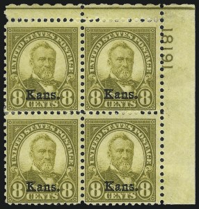 Sale 1040, Lot 2025, 1923-33 Issues (Scott 577-734a)