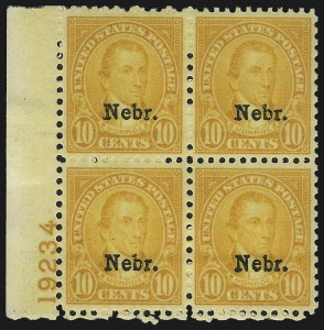 Sale 1040, Lot 2028, 1923-33 Issues (Scott 577-734a)