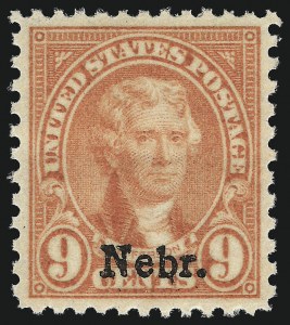 Sale 1040, Lot 2030, 1923-33 Issues (Scott 577-734a)