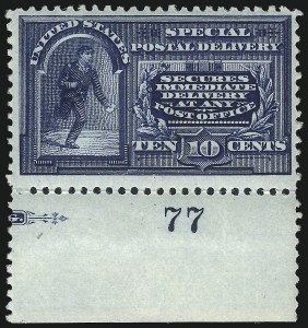 Sale 1040, Lot 2101, Special Delivery (Scott E1-E20, F1)