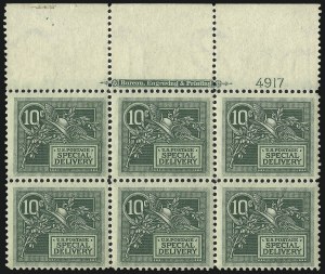 Sale 1040, Lot 2105, Special Delivery (Scott E1-E20, F1)