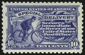 Sale 1040, Lot 2107, Special Delivery (Scott E1-E20, F1)