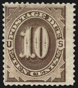 Sale 1040, Lot 2113, Postage Due (Scott J2-J96a)