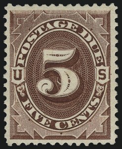 Sale 1040, Lot 2117, Postage Due (Scott J2-J96a)