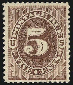 Sale 1040, Lot 2118, Postage Due (Scott J2-J96a)
