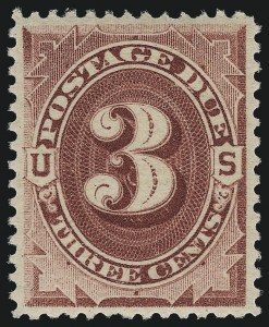 Sale 1040, Lot 2119, Postage Due (Scott J2-J96a)