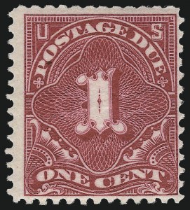 Sale 1040, Lot 2123, Postage Due (Scott J2-J96a)
