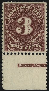 Sale 1040, Lot 2130, Postage Due (Scott J2-J96a)