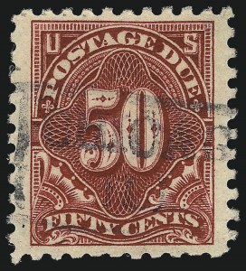 Sale 1040, Lot 2136, Postage Due (Scott J2-J96a)